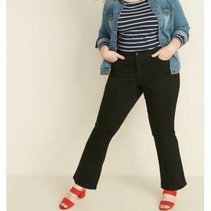 old navy Mid-Rise Kicker Boot-Cut Jeans